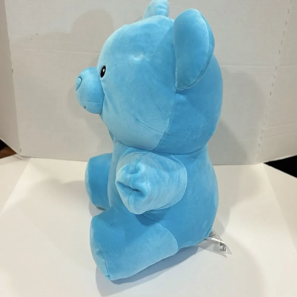 Large Gummy Bear Plush Blue, 16